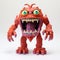 Highly Detailed Plastic Monster Toy With Exaggerated Expressions