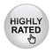 highly rated product web button on white