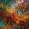 Highly textured colorful  painting background, abstract, colors