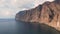 Hight mountain cliffs Los Gigantes Tenerife island