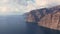 Hight mountain cliffs Los Gigantes Tenerife island