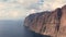 Hight mountain cliffs Los Gigantes Tenerife island