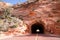 Highway 9 Zion Park Blvd Tunnel Through Rock Mountain