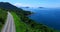 Highway along the sea, highway Angra dos Reis to Rio de Janeiro