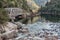 Highway bridge in the Feather River Canyon