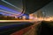 Highway bridge at Night