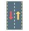 Highway Color Illustration Vector Icon