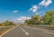 Highway in the Countryside - Tuscany, Italy