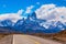 The highway crosses the Patagonia