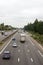 Highway at the entrance to the French capital