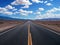 Highway Field roadblue sky White clouds