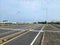 highway, flyover over a large bridge to the highway towards the city