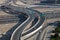 Highway intersection in Dubai