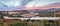 Highway in Irvine, California, at sunset