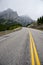 Highway in Kananaskis Country