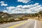 Highway leading to mountainous region of Durango