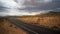 Highway through Nevada Wilderness