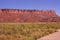 Highway runs under Vermillion Cliffs