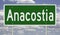 Highway sign for Anacostia