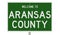 Highway sign for Aransas County