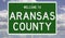 Highway sign for Aransas County
