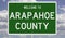 Highway sign for Arapahoe County