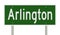 Highway sign for Arlington