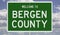 Highway sign for Bergen County