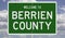 Highway sign for Berrien County