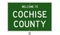 Highway sign for Cochise County