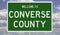 Highway sign for Converse County