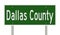 Highway sign for Dallas County