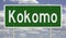 Highway sign for Kokomo