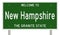 Highway sign for New Hampshire