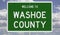 Highway sign for Washoe County