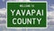 Highway sign for Yavapai County