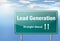 Highway Signpost Lead Generation