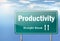 Highway Signpost Productivity
