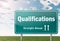 Highway Signpost Qualifications