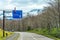 Highway to Shiretoko national park in springtime