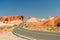 Highway through Valley of Fire