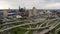 Highways Cover The Landscape Downtown City Center Kansas City MO