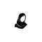 hijab women black silhouette  icons app-