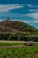 Hike around the Three Equals in the autumnal Thuringian Basin - Drei Gleichen/Germany