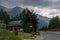 Hike from Chamonix up to La Jonction glacier des Bossons. Mont Blanc Massif, French Alps, Chamonix, Bosson Glacier, France, Europe