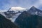 Hike from Chamonix up to La Jonction glacier des Bossons. Mont Blanc Massif, French Alps, Chamonix, Bosson Glacier, France, Europe
