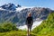 Hike in Exit glacier