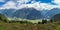 Hike to the Hauersee and Hauerkogel in the Otztal. Beautiful mountain panorama in the Austrian mountains. wanderlust