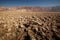 A hiker in Death Valley National Park, Geology, sand