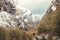 Hiker on Himalayan trail